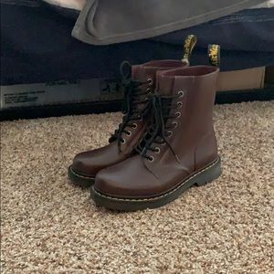 Water proof rain boot doc Marten boots size 8